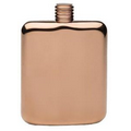 6 Oz. Copper Plated Sleekline Pocket Flask